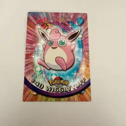 Pokemon #40 Wigglytuff Card Foil Holo Topps 2000 TV Animation Series 1 - Image 4