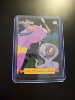 Pokemon Card - #23 Ekans/#24 Arbok TV12 - Topps Series 1 - Textured Holo - Image 5