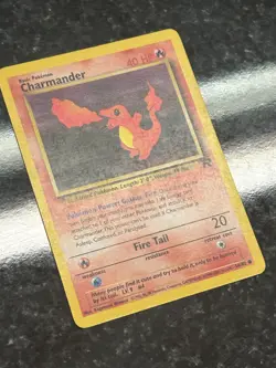 Charmander 50/82 Team Rocket Regular Common LP Vintage Pokemon Card 2000 - Image 2