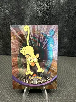 PERSIAN #53 - HOLO - Series 1 - TOPPS Pokemon Card - NM - Image 1