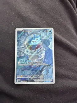 Mantyke 189/182 Sv04: Paradox Rift Holo Illustration Rare Pokemon TCG Card EN - Image 1