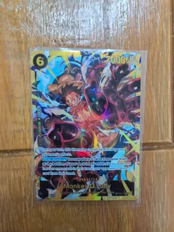OP10-118 Monkey.D.Luffy SEC - One Piece TCG English Card Near-Mint Secret Rare - Image 1