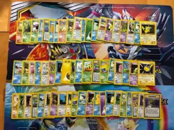 Vintage Pokemon Card Lot WOTC Sets Era Fire First Edition 58 Cards Pikachu - Image 1