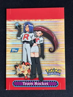 Team Rocket- Pop-Up 5 of 10-Pokemon TV Animation 3-Topps Card - Image 1