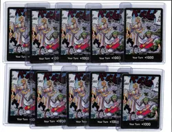 (10) Lot 2024 One Piece TCG Don!! Card Your Turn +1000 Alternate Art #NNO - Image 1