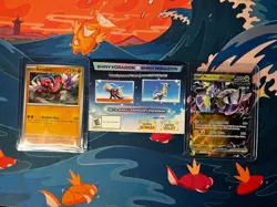 Shiny Miraidon Koraidon Code GameStop Pokemon Physical PROMO Card Unused - Image 1