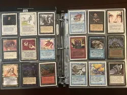 Big ! Old ! Vintage Magic Gathering 1008 Cards Collection Binder Alpha Mtg Lot - Image 4