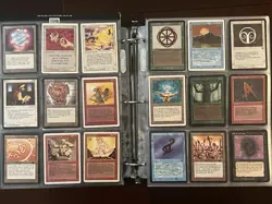 Big ! Old ! Vintage Magic Gathering 1008 Cards Collection Binder Alpha Mtg Lot - Image 5