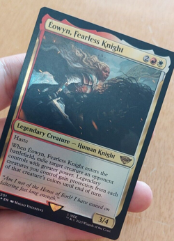 Eowyn, Fearless Knight (201) Foil Magic the Gathering card - Image 1