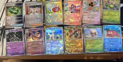 Pokemon TCG Prismatic Evolutions Poke Ball Cards Lot Of 12 - Image 1