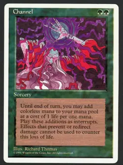 ***Channel*** MTG Alternate 4th Edition Kid Icarus - Image 1
