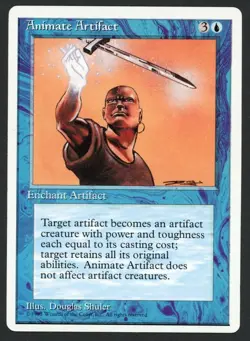 ***Animate Artifact*** MTG Alternate 4th Edition Kid Icarus - Image 1