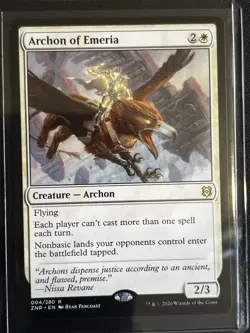 MTG Magic the Gathering Archon of Emeria (004/280) Zendikar Rising - Image 1