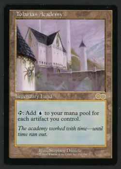 ***Tolarian Academy*** MTG Urza's Saga Magic Kid Icarus - Image 1
