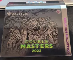 MAGIC THE GATHERING DOUBLE MASTERS 2022 COLLECTOR BOOSTERS FACTORY SEALED BOX! 195166168951 - Image 1
