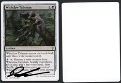 ***Wishclaw Talisman Artist Proof Signed*** MTG Mystery Daarken Kid Icarus - Image 1