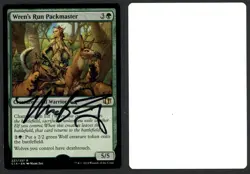 ***Wren's Run Packmaster Artist Proof Signed** MTG Commander Mark Zug Kid Icarus - Image 1