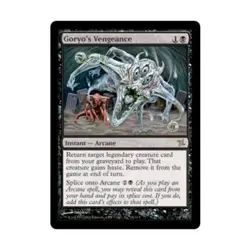 WOTC MtG Betrayers of Kamigawa Goryo's Vengeance (R) EX - Image 1