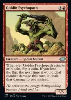 Goblin Psychopath, Jumpstart 2022, Near Mint x 1 MTG - Image 1