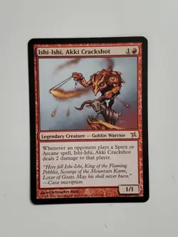 MtG Ishi-Ishi, Akki Crackshot NM/LP x1 - Betrayers of Kamigawa - Image 1