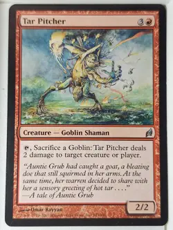 Tar Pitcher - Lorwyn - Magic the Gathering MTG Nice! - Image 1