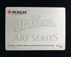 2025 Magic The Gathering MTG Marvel EN Carnage Crimson Chaos Art 47/54 AK001 - Image 2