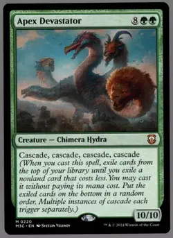 Apex Devastator 0220 Non Foil Mythic Modern Horizons 3 MTG NM - Image 1