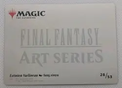 Magic the Gatering TCG - Final Fantasy Art Series - Estinien Varlineau 28/53 - Image 2