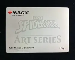 2025 Magic The Gathering MTG Marvel EN Miles Morales Art 35/54 AK001 - Image 2