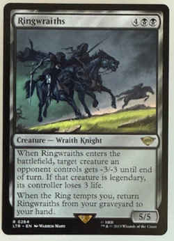 Ringwraiths Universes Beyond: the Lord of the Rings: Tales of Middle-Earth... NM - Image 1