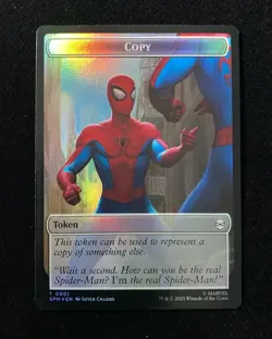 2025 Magic The Gathering MTG Marvel EN Borderless Foil T 0001 Copy AK001 - Image 1