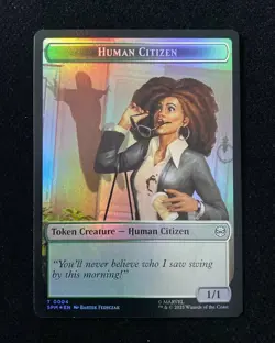 2025 Magic The Gathering MTG Marvel EN Borderless Foil T 0001 Copy AK001 - Image 2