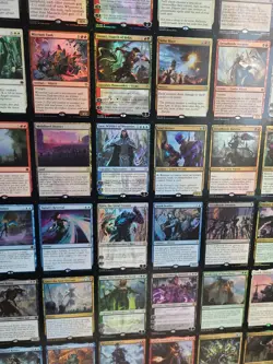MTG Foil War of The Spark Rare Uncut Sheet 2019 Pro Framed Museum Glass AMAZING! - Image 5