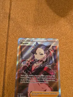 Pokemon Marnie Full Art Sword And Shield Base 200/202 (NM)! - Image 3