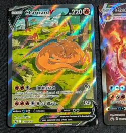 Pokemon UPC 3 Promo Cards Charizard V, VMAX & VSTAR EXCELLENT SWSH260, 261 & 262 - Image 2