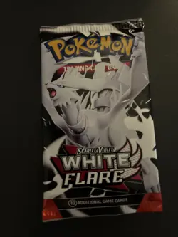 Very Heavy! 22.51g Pokemon TCG SV10.5 White Flare Booster Pack Sealed! - Image 2