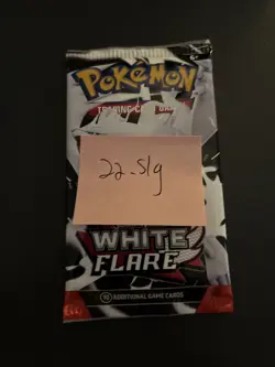Very Heavy! 22.51g Pokemon TCG SV10.5 White Flare Booster Pack Sealed! - Image 4