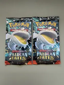 Pokemon TCG Paldean Fates Booster Bundles Factory Sealed - Image 1