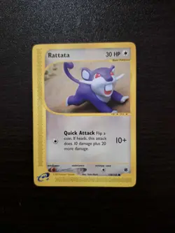RATTATA 128/165 EXPEDITION BASE SET 2002 POKEMON TCG - Image 1