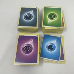 Pokemon TCG Energy Cards Mix Lot 256 Total 2020-2022 - Image 1