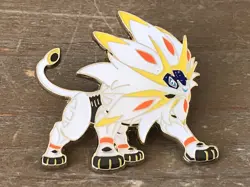 Pokemon Solgaleo 1.5” Enamel Pin Official 2016 Collectors Edition Series ~M14~ - Image 4