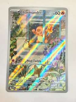 DA107331 Pokemon TCG Obsidian Flames Charmander #044 SVP en Black Star Promo - Image 1