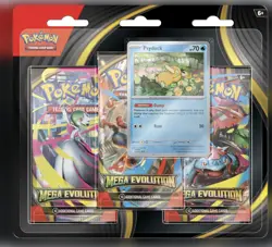 Pokemon TCG Mega Evolutions Triple Blister Pair - Psyduck - Image 1
