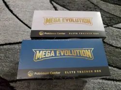 Pokemon TCG Mega Evolution Pokemon Center Elite Trainer Box ETB Set Of 2 - Image 2