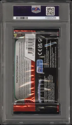 2023 Pokemon S&V Obsidian Flames Booster Pack Charizard Art PSA 9 Mint - Image 2