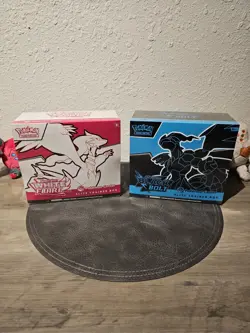 Black Bolt/White Flare Pokemon Center ETBs (Pair) New/Sealed - Image 1