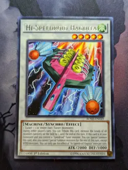 Hi-Speedroid Hagoita BOSH-EN049 - Rare - 1st Edition - Yugioh - NM/VLP - Image 1