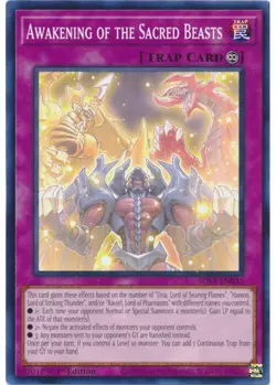 Yugioh - Awakening of the Sacred Beasts (Common) (1st Edition) - SDSA-EN035 P - Image 1