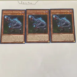 Yugioh 3x Souleating Oviraptor Rare NM Wild Survivors Same Day Shipping! - Image 1