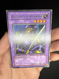 YuGiOh! KARBONALA WARRIOR - 1ST EDITION - LOB-067 Vintage! NM - Image 3